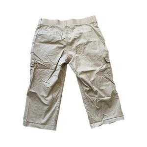 LEE Women's Relaxed fit; Mid Rise; Cropped pants, Khaki, size 16 W